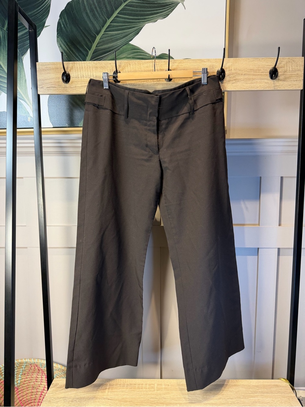 Suzy Classic Brown Wide-Leg Dress Pants Size 13/14